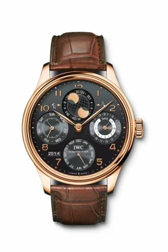 IWC Portugieser Perpetual Calendar 5032 Red Gold / Black IW5032-02 (5032-02, IW503202)